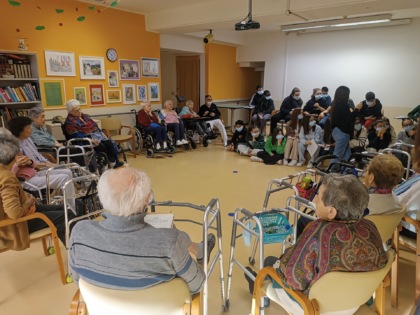 Testimonianze di guerra alla Rsa Pio e Ninetta Gavazzi di Desio