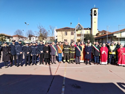 Il corpo di Polizia locale Brianza Est celebra San Sebastiano