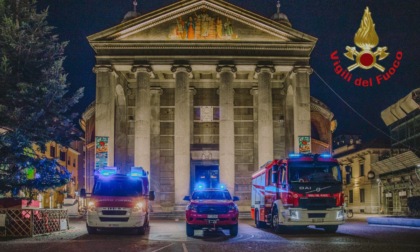 A Seregno Vigili del fuoco volontari in festa per il patrono