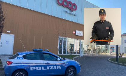 Arrestato mentre scappa con la cassaforte del supermercato (che conteneva solo 48 euro)