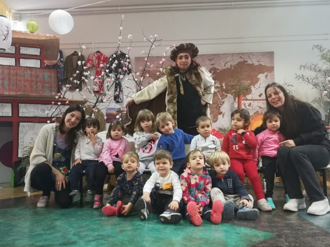 I bambini della scuola dell’infanzia Giovanni XXIII vanno… in Giappone