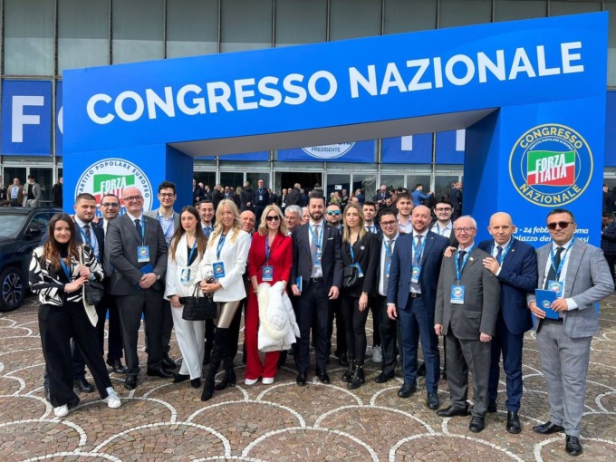 Concluso il congresso nazionale di Forza Italia. Veggian “Il partito verso un futuro eccellente”