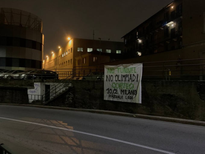 Cresce la protesta: “No al tunnel, no alle Olimpiadi”. Domani corteo a Milano
