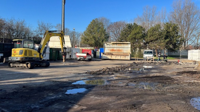 Iniziati i lavori di riqualificazione della piattaforma ecologica a Seveso