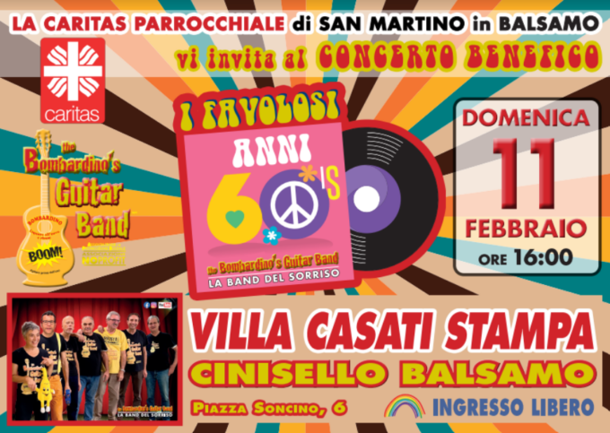 Un concerto a favore della Caritas