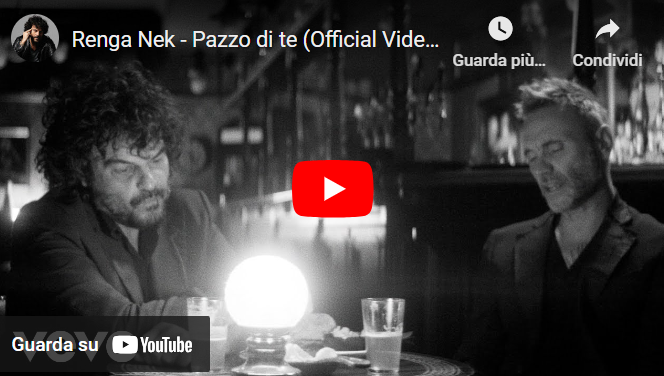 Renga e Nek, il video del brano sanremese “Pazzo di te” girato a Monza