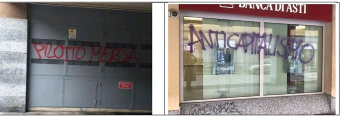 Sul muro insulti al sindaco, il Comune manda il conto ai residenti
