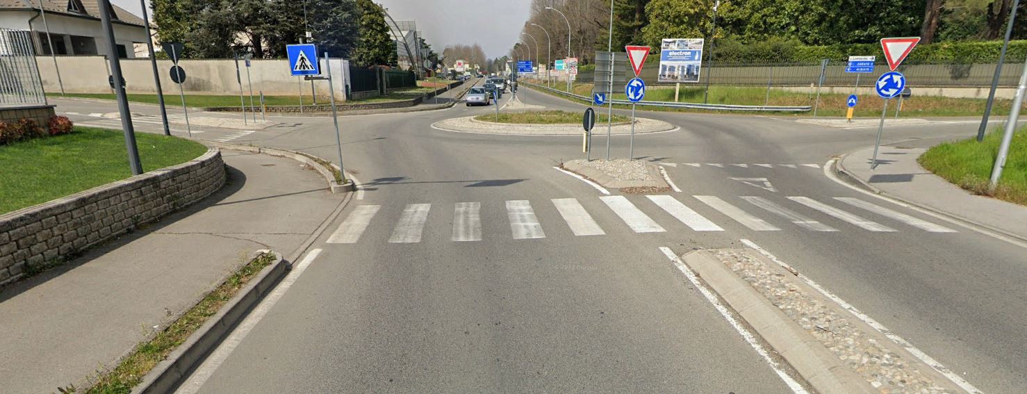 Viale Monza S.P.6–rotatoria con via Lombardia