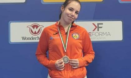 Andreea Tirvelea è vice campionessa italiana di jujitsu