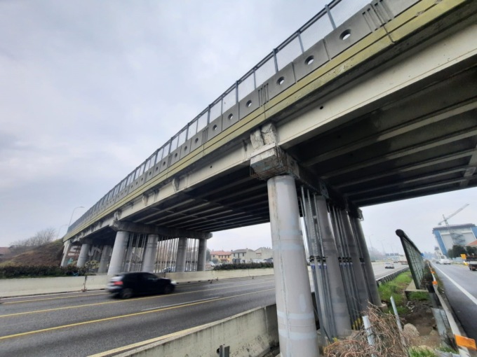 Altri lavori di manutenzione sul ponte della Valassina
