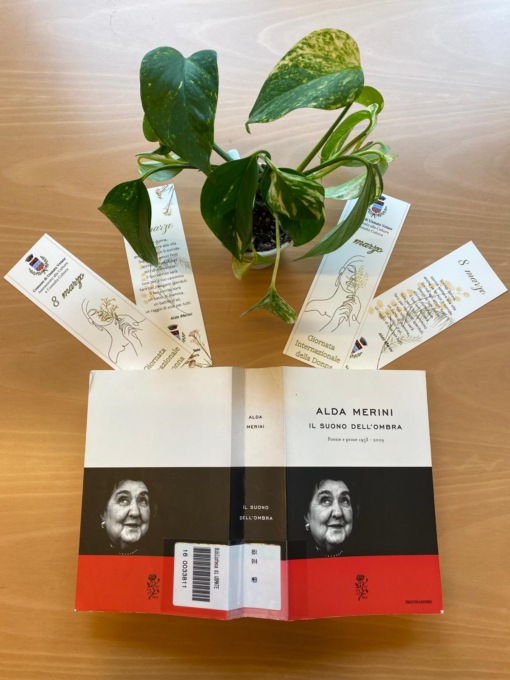 Festa dell’8 marzo: in biblioteca un segnalibro omaggio con i pensieri di Alda Merini