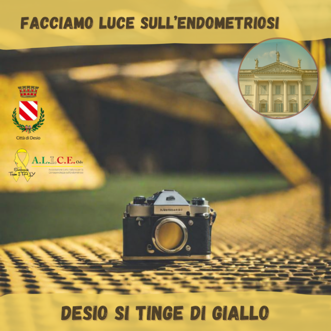 Villa Tittoni si tinge di giallo per la Giornata dell’Endometriosi