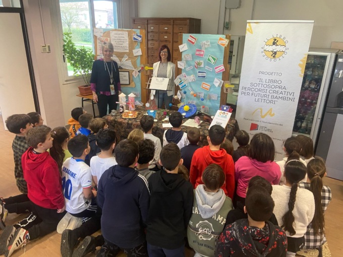 Un successo il progetto “Il libro sottosopra”