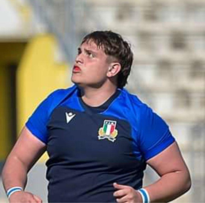 Jack al debutto nella Nazionale Under18 di rugby: «Un sogno»