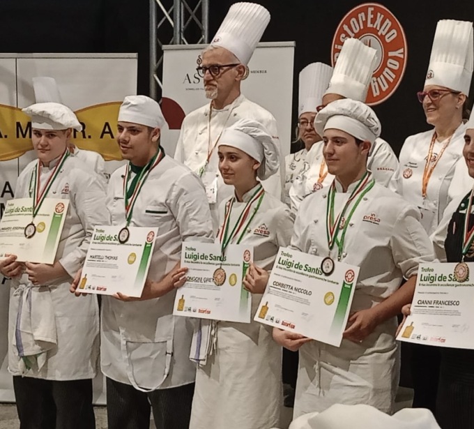 RistorExpo, nove medaglie per gli allievi di In-Presa di Carate