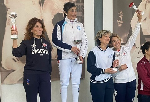 Atlete di Brianzascherma impegnate nell’ultima prova del Master di spada