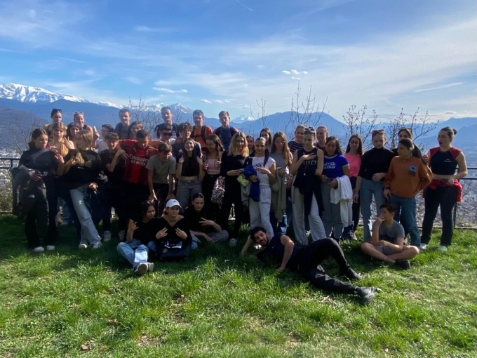 In visita dagli amici francesi: esperienza internazionale per i giovani delle medie