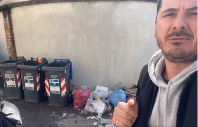 Prendono la multa sui rifiuti per bidoni non loro