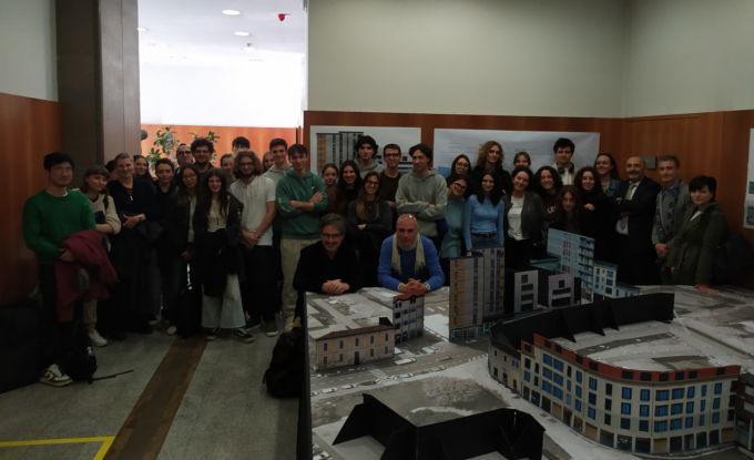 Studenti del Politecnico al lavoro per “ricostruire” il centro storico