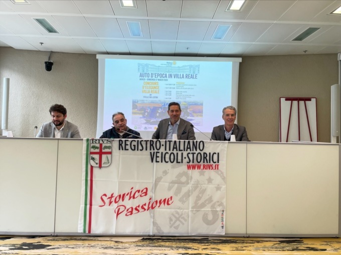 Presentata la prima edizione del “Concours d’Elegance in Villa Reale”
