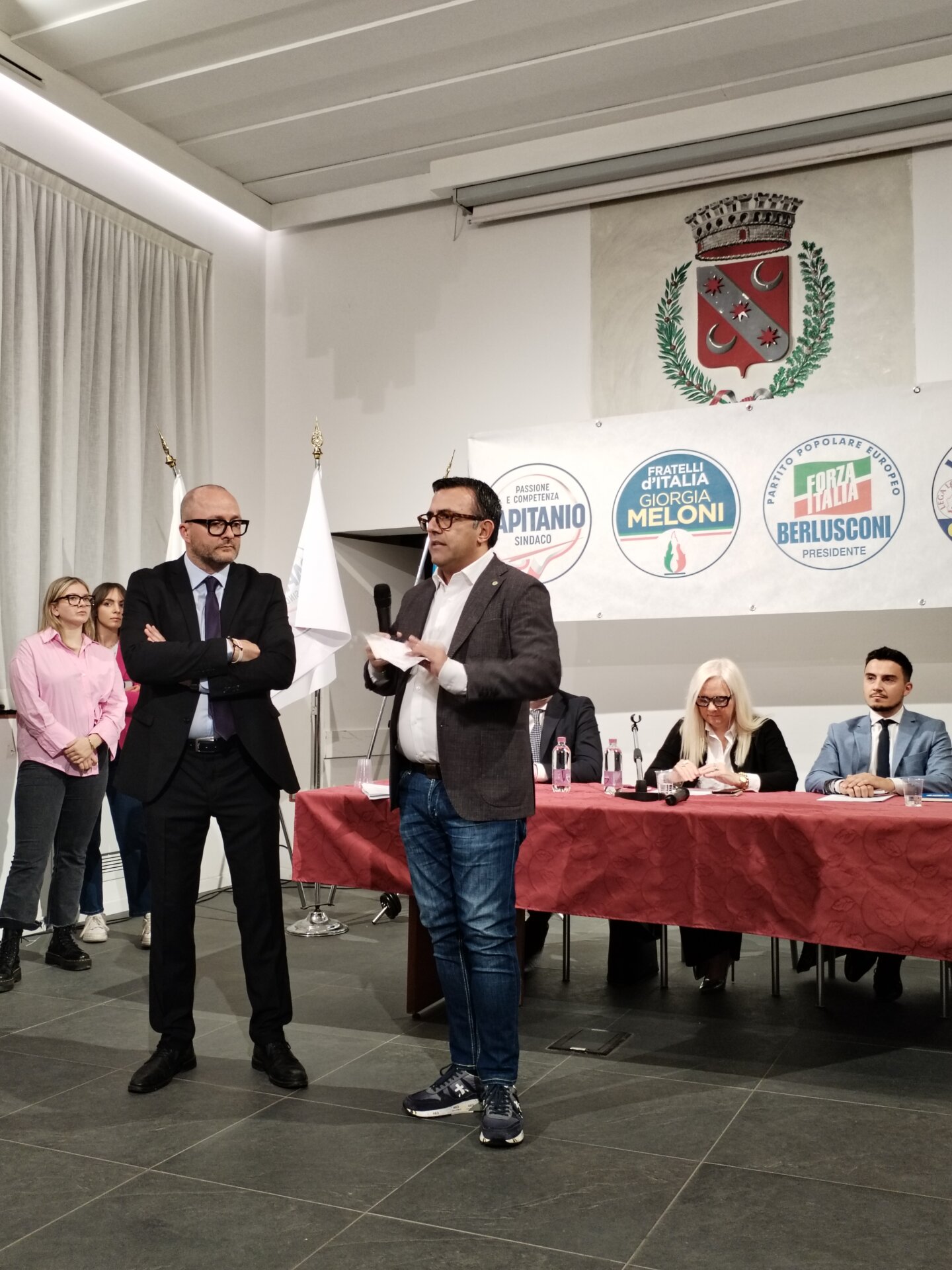 Concorezzo Presentazione Mauro Capitanio sindaco e coalizione di centrodestra