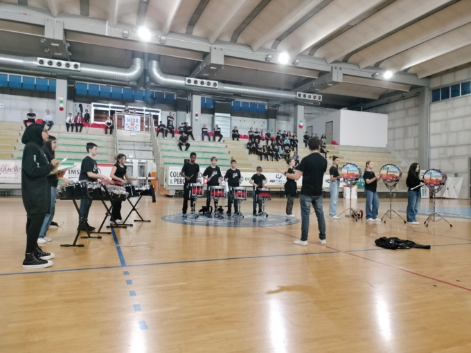 Studenti protagonisti al Color Guard & Percussion Day