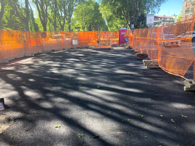 Dopo quattro mesi, riapre viale Campania