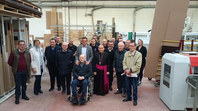 L’Arcivescovo in azienda: “Il lavoro sia bene comune”