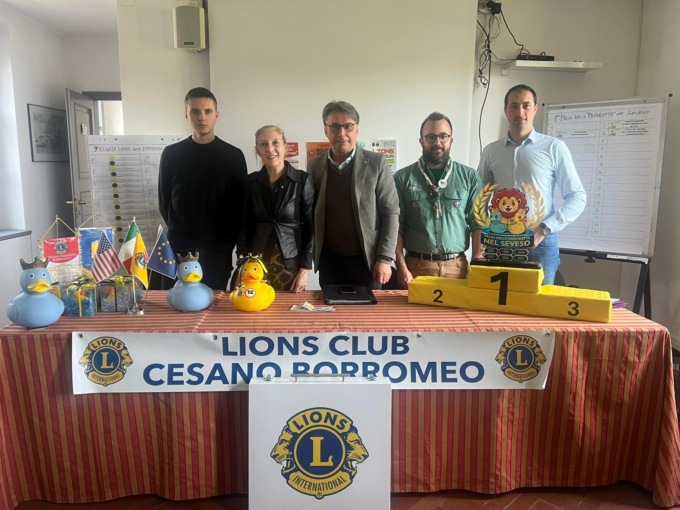 Con la Regata Lions delle paperelle nel Seveso solidarietà senza confini