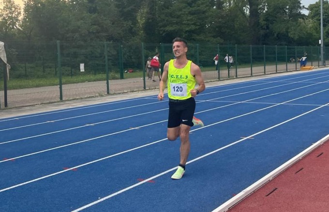 Riccardo Marino è secondo nei 10000 metri