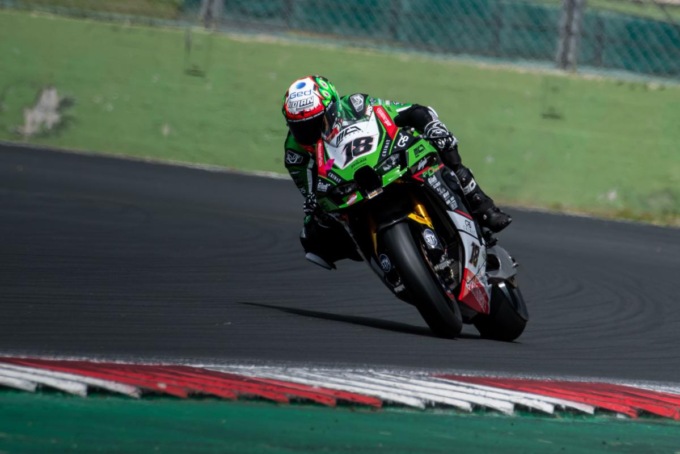 La stagione motociclistica del team MC7 inizia con il terzo posto di Christian Gamarino
