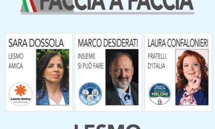 Elezioni a Lesmo: questa sera il faccia a faccia tra i candidati sindaco
