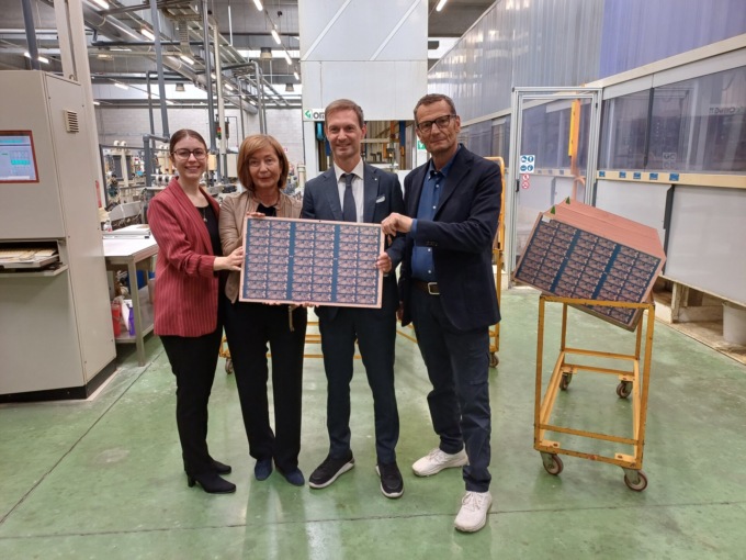 Il Presidente del Consiglio regionale in visita all’Omr Italia di Concorezzo
