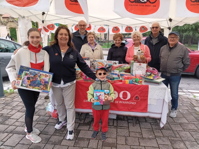 Tanti giocattoli donati al reparto di Pediatria Oncologica