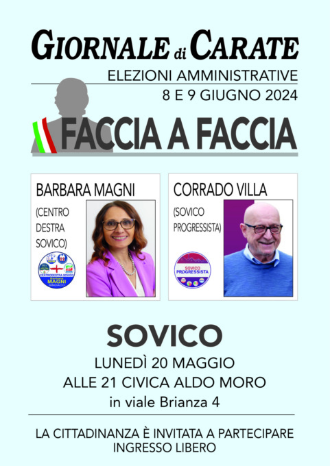 Faccia a faccia tra i candidati sindaco