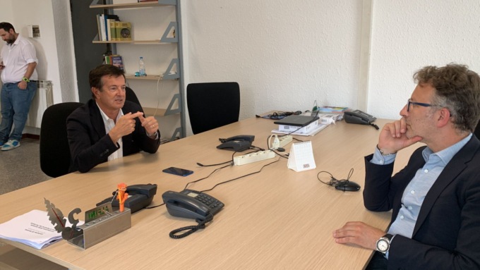 Verso le elezioni europee 2024, Giorgio Gori incontra la redazione del Giornale di Vimercate