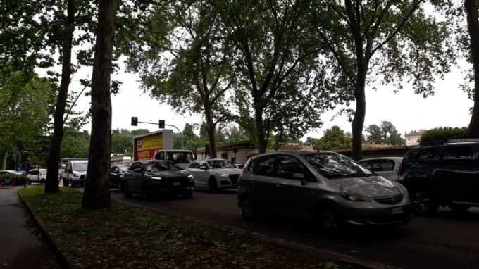 Monza: strade chiuse dopo il maltempo, traffico difficoltoso