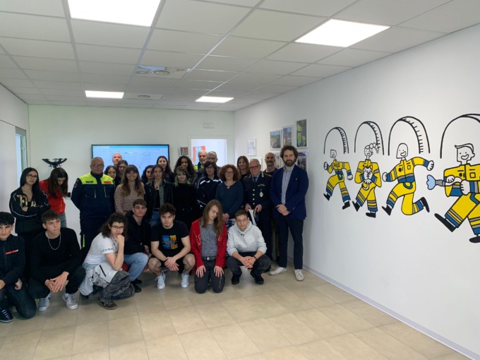 Tre murales per raccontare il lavoro e l’importanza della Protezione civile