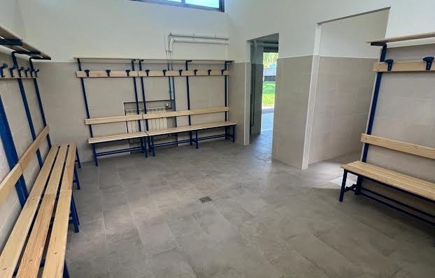 Centro sportivo comunale, gli spogliatoi si rifanno il look