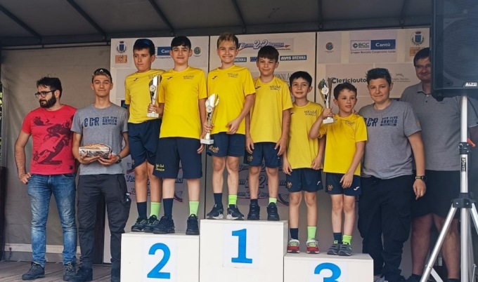 Giovanissimi del Velo Club Sovico a un passo dal podio