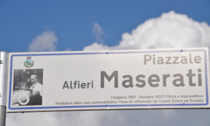 Inaugurato a Ceriano il piazzale dedicato ad Alfieri Maserati
