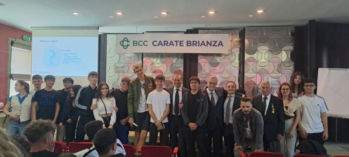 Nell’Auditorium della BCC Carate Brianza un incontro dedicato agli studenti