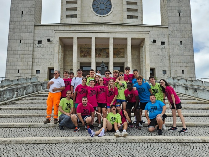 Festa  dell’oratorio:  staffetta con la fiaccola tra padri e figli  per 170 km