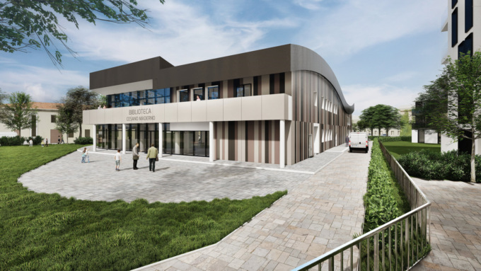 Apre il cantiere per la nuova biblioteca, i lavori dureranno un anno e mezzo