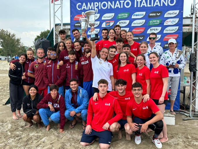 Tredicesimo titolo nella storia di In Sport Rane Rosse: la squadra vince ai Campionati Assoluti Primaverili di Lifesaving