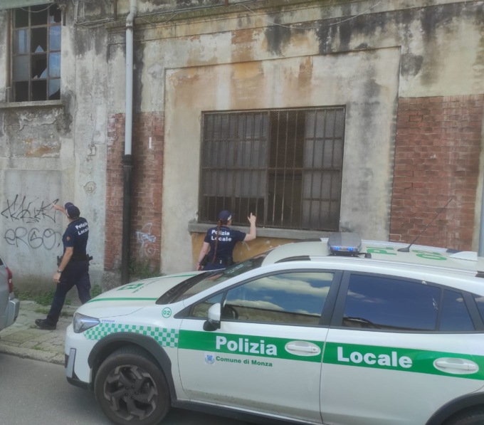 Un arresto per spaccio nell’edificio abbandonato