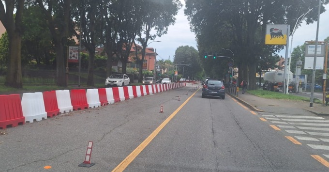 Viale Campania, c’è un motivo se non è tutta percorribile