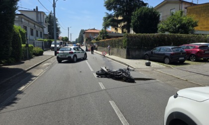 Renate: investita da una moto, grave una dipendente della «Citterio»