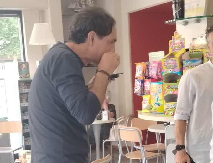 Primo caffé monzese per il nuovo allenatore biancorosso Alessandro Nesta