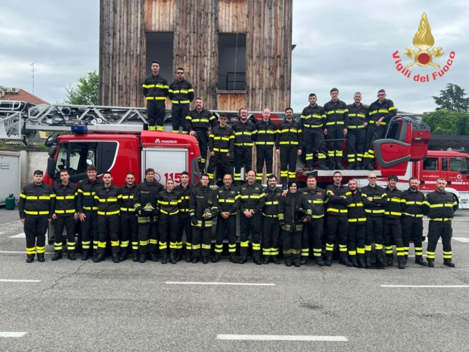 Concluso il corso di formazione per i volontari dei Vigili del Fuoco